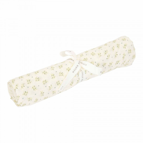 Lange xl en gaze de coton - blueberry leaves Little dutch