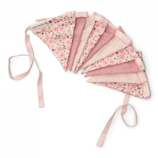 Guirlande avec fanions - fairy floral Little dutch