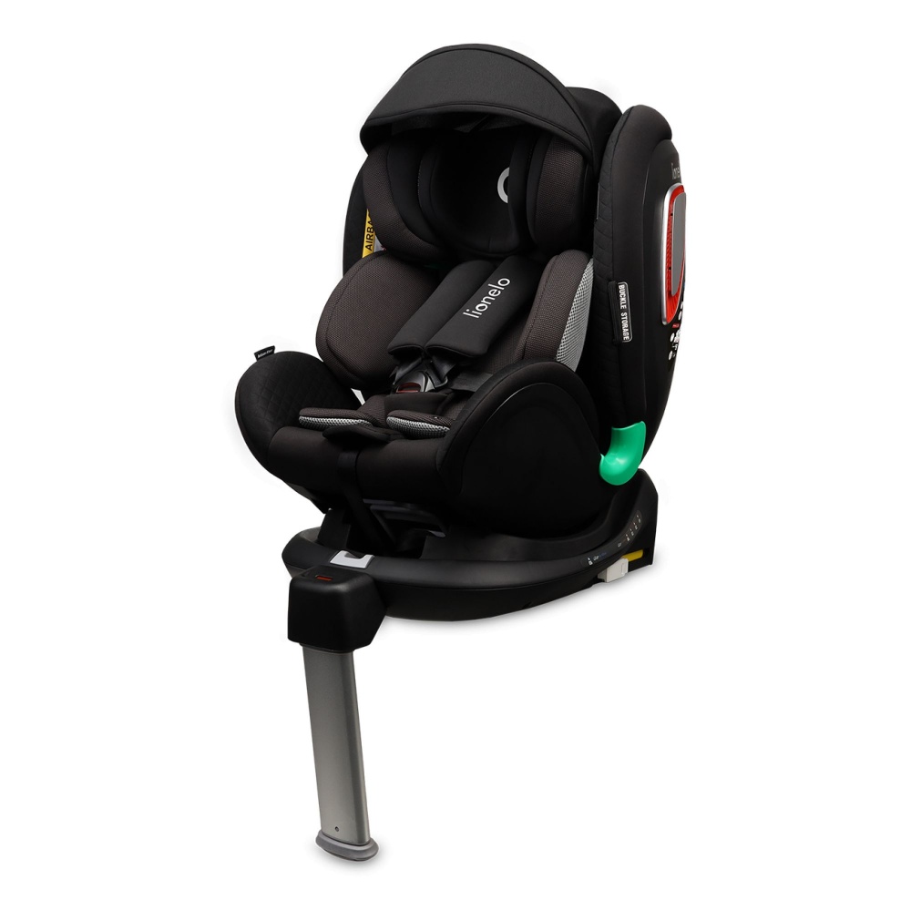 Siège auto antoon plus black onyx - groupe 0/1 de Lionelo sur allobébé