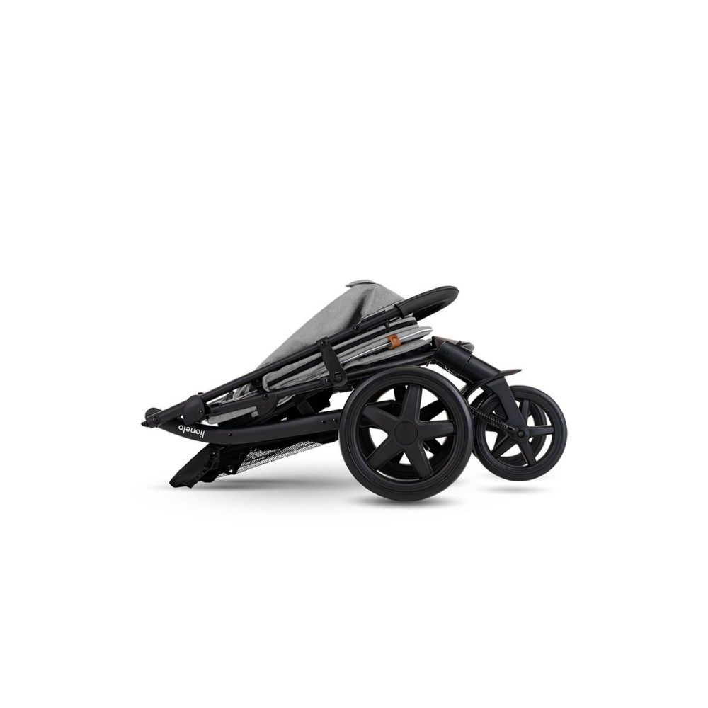 Poussette Lionelo Annet Plus - Black Carbon - Univers Poussette