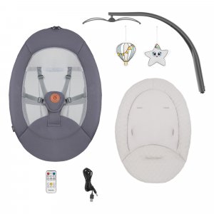 Balancelle rina grey concrete Lionelo