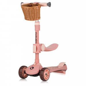 Trottinette franky pink rose Lionelo