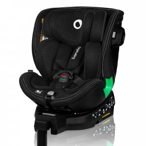 Siège-auto bébé i-size harmony black carbon bamboo Lionelo