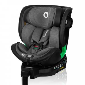 Siège-auto bébé i-size harmony grey graphite leather Lionelo