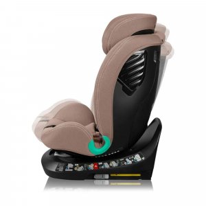 Siège-auto bébé bastiaan one i-size beige sand Lionelo