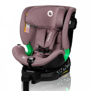 Siège-auto bébé i-size harmony pink mauve bamboo Lionelo