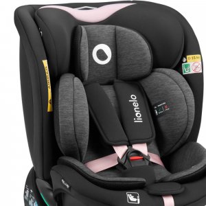 Siège-auto navy i-size black pink Lionelo