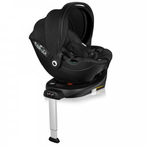 Siège-auto bébé moxie i-size set black carbon Lionelo