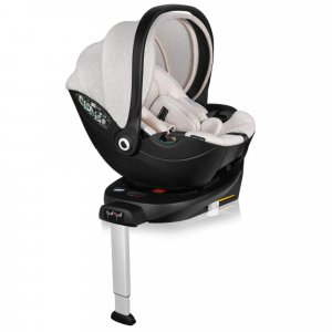 Siège-auto bébé moxie i-size set beige sand Lionelo