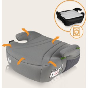 Réhausseur luuk i-size - grey Lionelo