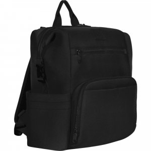 Sac à dos à langer cube black Lionelo