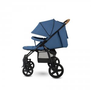 Poussette annet plus blue demin Lionelo