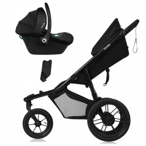 Poussette de sport azura - noir onyx Lionelo