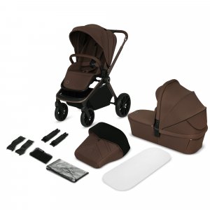 Poussette mike plus 2en1 mocha mousse Lionelo