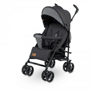 Poussette irma black & dark grey Lionelo