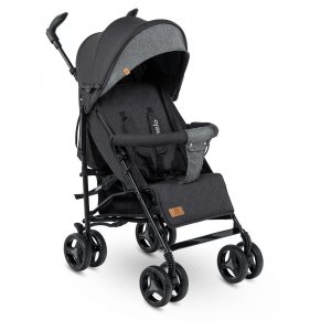 Poussette irma black & dark grey Lionelo