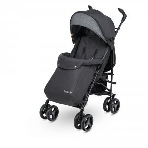 Poussette irma black & dark grey Lionelo