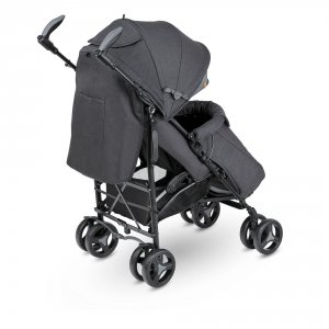 Poussette irma black & dark grey Lionelo