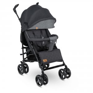 Poussette irma black & dark grey Lionelo