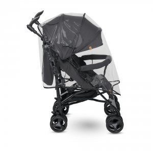 Poussette irma black & dark grey Lionelo