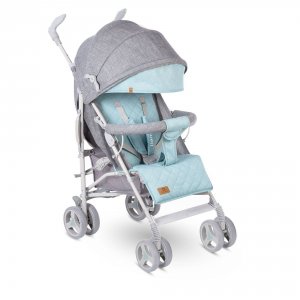 Poussette irma grey & mint Lionelo