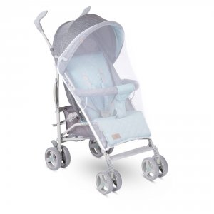 Poussette irma grey & mint Lionelo