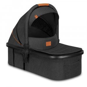 Poussette trio amber + nacelle + coque grey graphite Lionelo