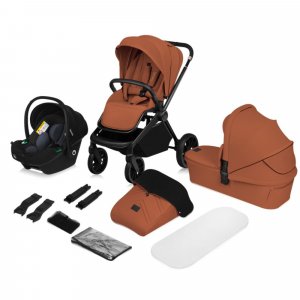 Poussette mika plus trio brown rust Lionelo