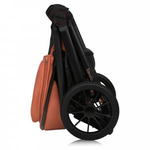 Poussette duo layla + nacelle brown rust Lionelo