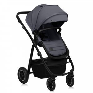 Poussette duo amber + nacelle grey graphite Lionelo