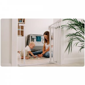 Barrière de sécurité truus slim gris Lionelo