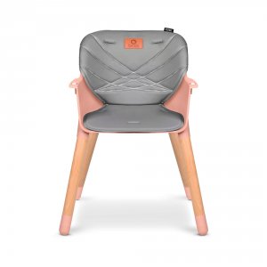 Chaise haute évolutive koen pink rose Lionelo