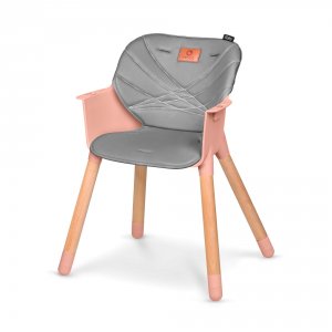 Chaise haute évolutive koen pink rose Lionelo