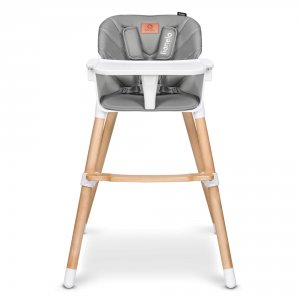Chaise haute évolutive koen grey stone Lionelo