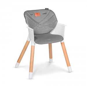 Chaise haute évolutive koen grey stone Lionelo