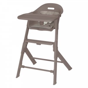 Chaise haute beny beige taupe Lionelo