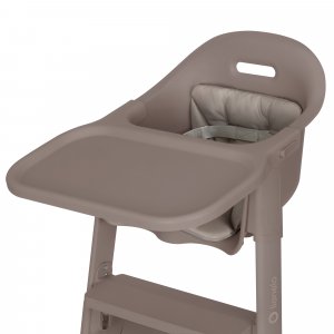 Chaise haute beny beige taupe Lionelo