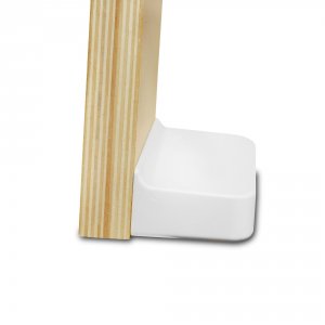 Chaise haute floris natural white Lionelo