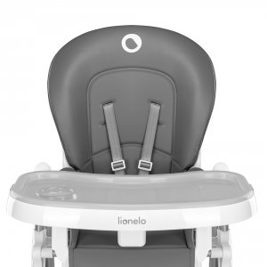 Chaise haute linn plus grey Lionelo