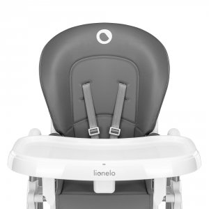 Chaise haute linn plus grey Lionelo