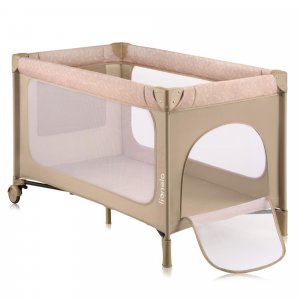 Lit parapluie jasmin easy fold beige sand Lionelo