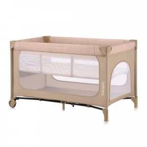 Lit parapluie jasmin easy fold beige sand Lionelo