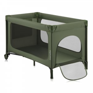 Le lit bébé lionelo jasmin easy fold green olive Lionelo