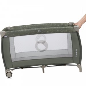 Lit évolutif sven plus - beige olive Lionelo