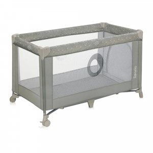 Lit parapluie bébé stefi 2 en 1 pliable beige sand Lionelo