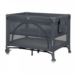 Lit parapluie bébé laura compact 2 en 1 grey concrete Lionelo