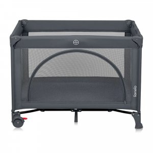 Lit parapluie bébé laura compact 2 en 1 grey concrete Lionelo