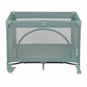 Lit parapluie bébé laura compact 2 en 1 green sage Lionelo