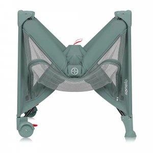 Lit parapluie bébé laura compact 2 en 1 green sage Lionelo