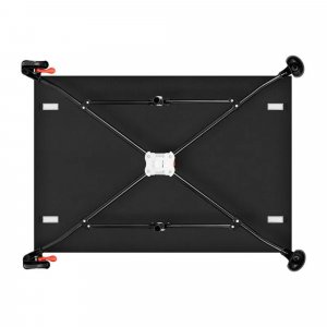 Lit parapluie bébé laura compact 2 en 1 black carbon Lionelo